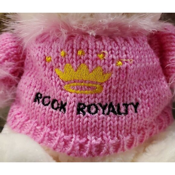 Hard Rock Park Plush with Hot pink Rock Royalty sweater - Picture 2 of 8